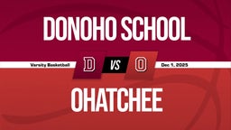 12/1 Highlights vs Donoho School