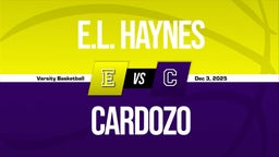 12/3 Highlights vs E.L. Haynes