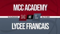 12/14 Highlights vs MCC Academy