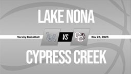 11/24 Highlights @ Cypress Creek