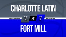 11/25 Highlights vs Charlotte Latin