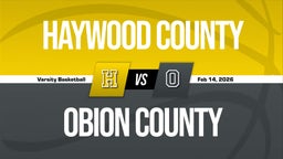 02/14 Highlights vs Haywood County