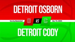 12/15 Highlights vs Detroit Osborn
