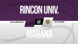 01/30 Highlights vs Rincon Univ.