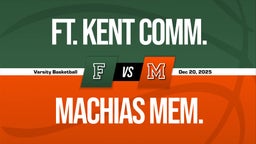 12/20 Highlights vs Ft. Kent Comm.