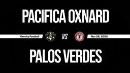 11/28 Highlights vs Pacifica Oxnard