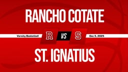 12/4 Highlights vs Rancho Cotate