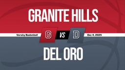 12/3 Highlights vs Granite Hills