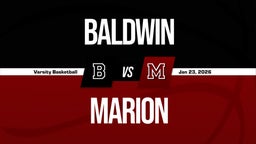 01/22 Highlights vs Baldwin