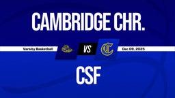 12/9 Highlights vs Cambridge Chr.