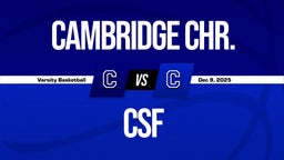 12/9 Highlights vs Cambridge Chr.