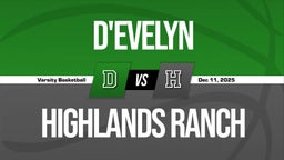 12/11 Highlights vs D'Evelyn
