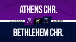 01/9 Highlights vs Athens Chr.