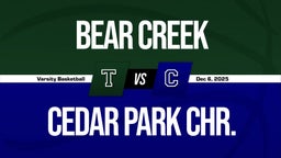 12/5 Highlights @ Cedar Park Chr.