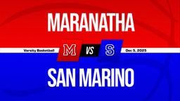 12/4 Highlights vs Maranatha