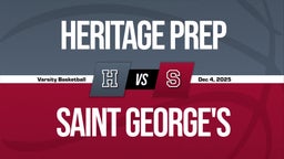 12/4 Highlights vs Heritage Prep