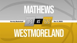 12/4 Highlights vs Mathews