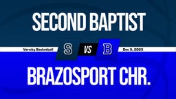 12/5 Highlights vs Second Baptist