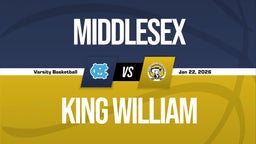 01/22 Highlights vs Middlesex