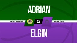 12/6 Highlights vs Adrian