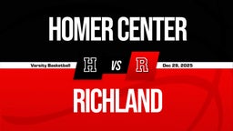 12/29 Highlights vs Homer Center