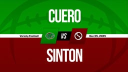 12/5 Highlights @ Sinton