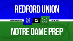 12/8 Highlights vs Redford Union