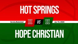 01/15 Highlights vs Hot Springs