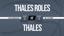 12/12 Highlights vs Thales Roles