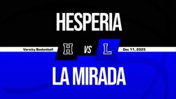 12/10 Highlights vs Hesperia
