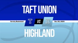 12/19 Highlights vs Taft Union