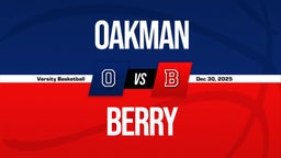 12/30 Highlights vs Oakman