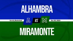 12/19 Highlights @ Miramonte