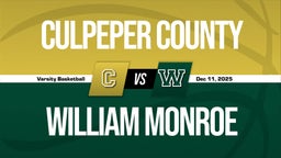 12/10 Highlights @ William Monroe