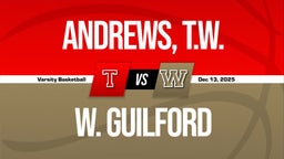 12/13 Highlights vs Andrews, T.W.