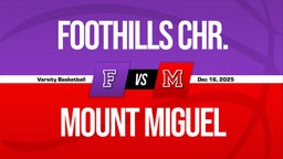 12/15 Highlights vs Foothills Chr.