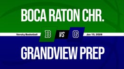 01/15 Highlights vs Boca Raton Chr.