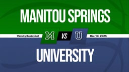 12/12 Highlights vs Manitou Springs