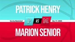 12/16 Highlights @ Marion Senior