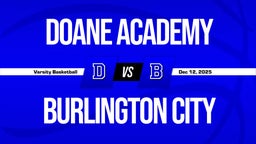 12/12 Highlights vs Doane Academy