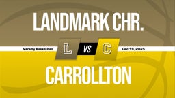 12/19 Highlights vs Landmark Chr.