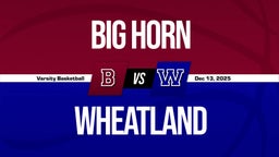12/13 Highlights vs Big Horn