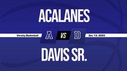 12/13 Highlights @ Davis Sr.