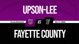 12/16 Highlights vs Upson-Lee