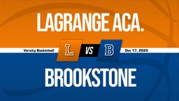 12/16 Highlights vs LaGrange Aca.