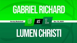 12/19 Highlights vs Gabriel Richard