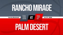 01/20 Highlights vs Rancho Mirage