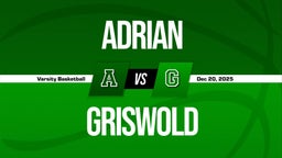 12/20 Highlights vs Adrian