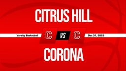 12/30 Highlights vs Citrus Hill