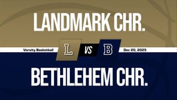 12/20 Highlights vs Landmark Chr.